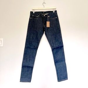 APC Petit New Standard raw denim jeans size 30